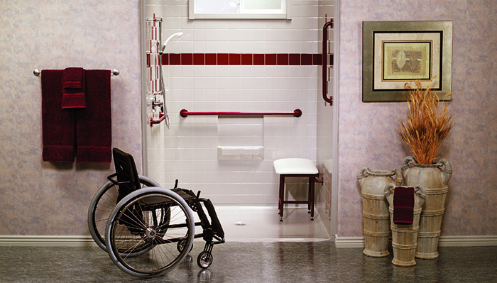 Bathroom with disablity access in Laguna Niguel